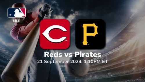 Cincinnati Reds vs Pittsburgh Pirates Prediction 9/21/24