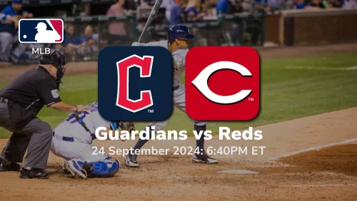 Cleveland Guardians vs Cincinnati Reds Prediction 9/24/24