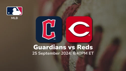 Cleveland Guardians vs Cincinnati Reds Prediction 9/25/24