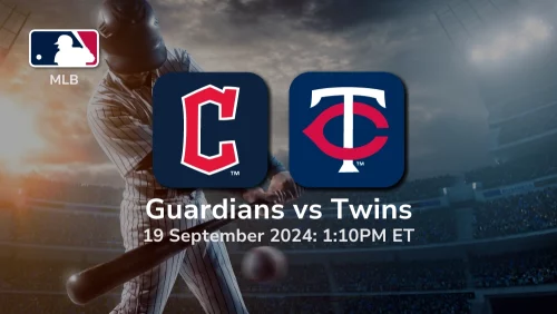 Cleveland Guardians vs Minnesota Twins Prediction 9/19/24