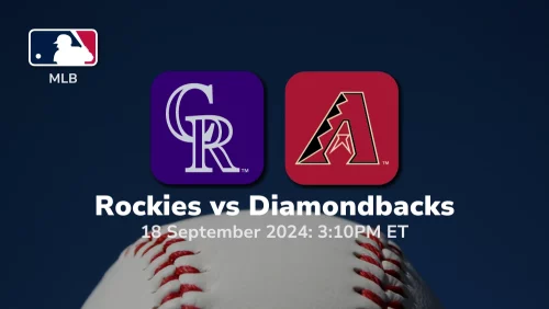 Colorado Rockies vs Arizona Diamondbacks Prediction 9/18/24