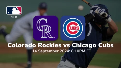 Colorado Rockies vs Chicago Cubs Prediction 9/14/24