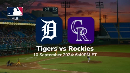 Detroit Tigers vs Colorado Rockies Prediction 9/10/24