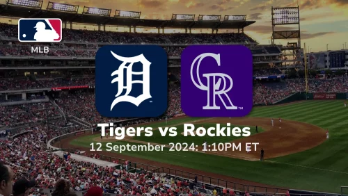 Detroit Tigers vs Colorado Rockies Prediction 9/12/24