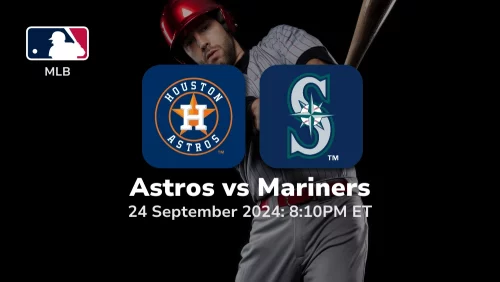 Houston Astros vs Seattle Mariners Prediction 9/24/24