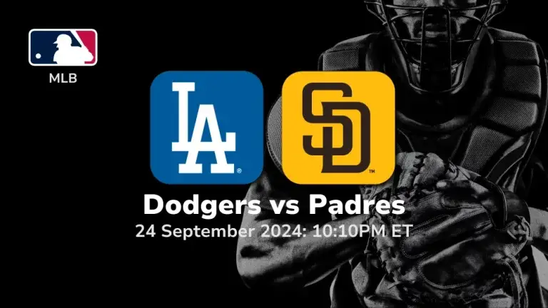 Los Angeles Dodgers vs San Diego Padres Prediction 9/24/24