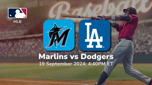 Miami Marlins vs Los Angeles Dodgers Prediction 9/19/24