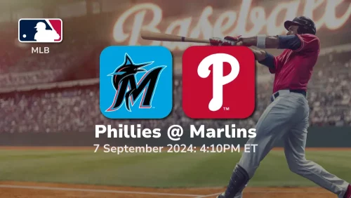 Miami Marlins vs Philadelphia Phillies Prediction 9/7/24