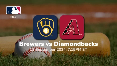 Milwaukee Brewers vs Arizona Diamondbacks Prediction 9/19/24