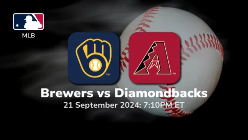 Milwaukee Brewers vs Arizona Diamondbacks Prediction 9/21/24