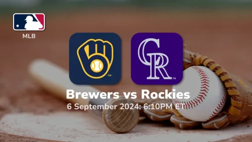 Milwaukee Brewers vs Colorado Rockies Prediction 9/6/24