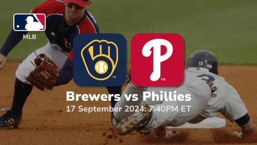 Milwaukee Brewers vs Philadelphia Phillies Prediction 9/17/24