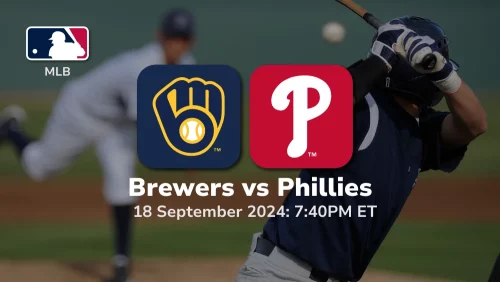 Milwaukee Brewers vs Philadelphia Phillies Prediction 9/18/24