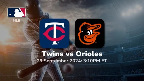 Minnesota Twins vs Baltimore Orioles Prediction & Betting Tips 9292024