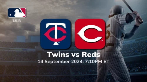 Minnesota Twins vs Cincinnati Reds Prediction 9/14/24