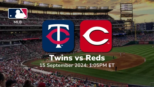 Minnesota Twins vs Cincinnati Reds Prediction 9/15/24