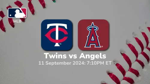 Minnesota Twins vs Los Angeles Angels Prediction 9/11/24