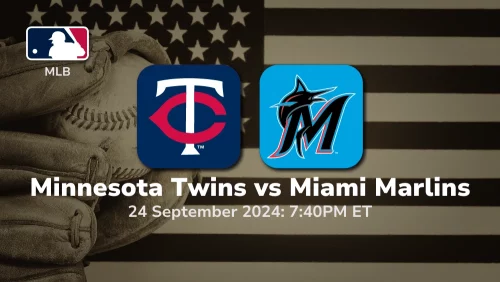 Minnesota Twins vs Miami Marlins Prediction 9/24/24