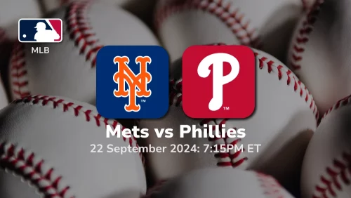 New York Mets vs Philadelphia Phillies Prediction 9/22/24