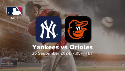 New York Yankees vs Baltimore Orioles Prediction 9/25/24