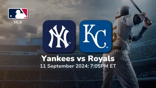 New York Yankees vs Kansas City Royals Prediction 9/11/24