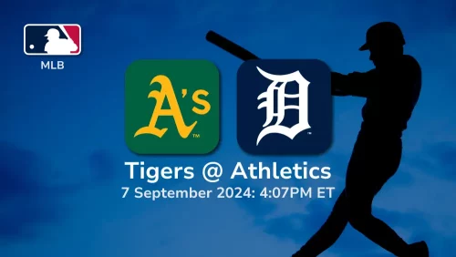 Oakland Athletics vs Detroit Tigers Prediction 9/7/24