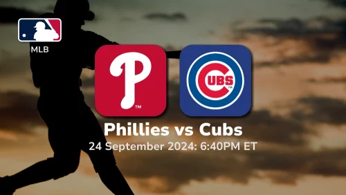 Philadelphia Phillies vs Chicago Cubs Prediction 9/24/24