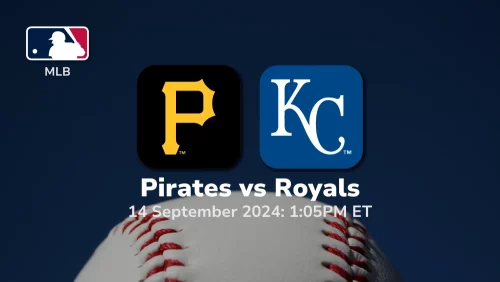 Pittsburgh Pirates vs Kansas City Royals Prediction 9/14/24