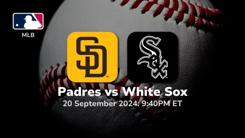 San Diego Padres vs Chicago White Sox Prediction 9/20/24