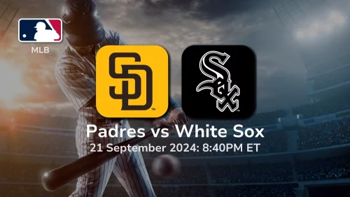 San Diego Padres vs Chicago White Sox Prediction 9/21/24