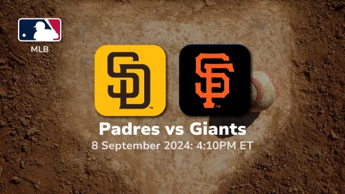 San Diego Padres vs San Francisco Giants Prediction 9/8/24