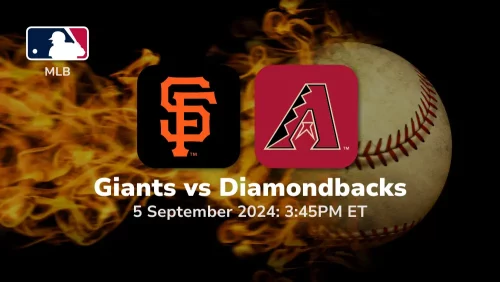 San Francisco Giants vs Arizona Diamondbacks Prediction 9/5/24