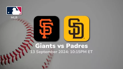 San Francisco Giants vs San Diego Padres Prediction 9/13/24