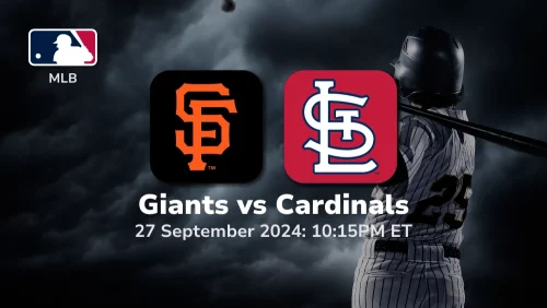 San Francisco Giants vs St. Louis Cardinals Prediction 9/27/24