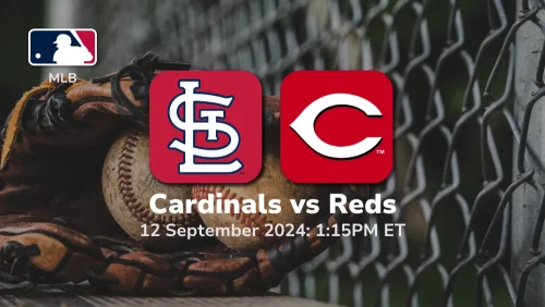 St. Louis Cardinals vs Cincinnati Reds Prediction 9/12/24