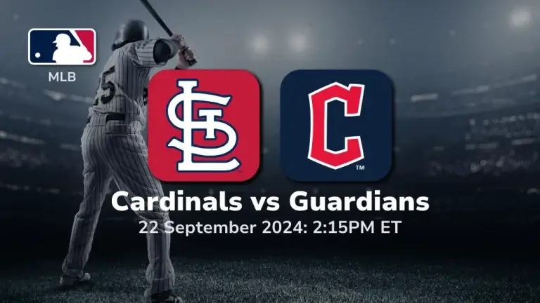 St. Louis Cardinals vs Cleveland Guardians Prediction 9/22/24