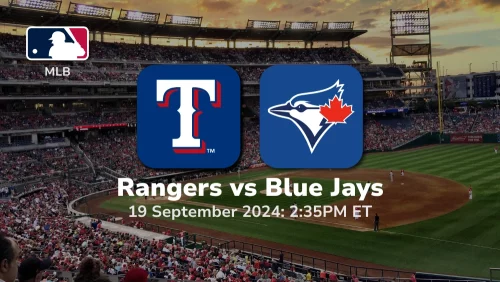 Texas Rangers vs Toronto Blue Jays Prediction 9/19/24