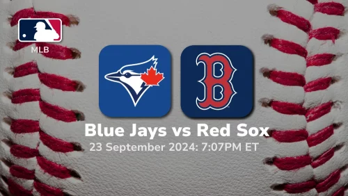 Toronto Blue Jays vs Boston Red Sox Prediction 9/23/24