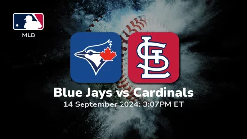 Toronto Blue Jays vs St. Louis Cardinals Prediction 9/14/24