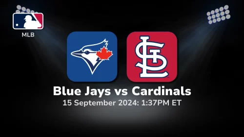 Toronto Blue Jays vs St. Louis Cardinals Prediction 9/15/24