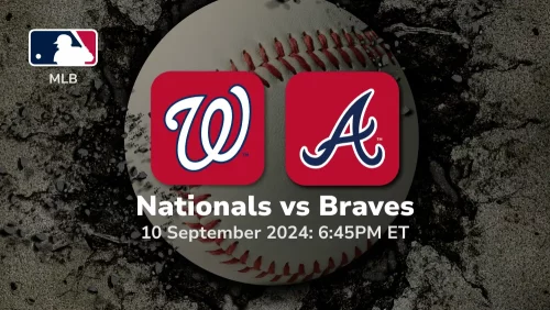 Washington Nationals vs Atlanta Braves Prediction 9/10/24