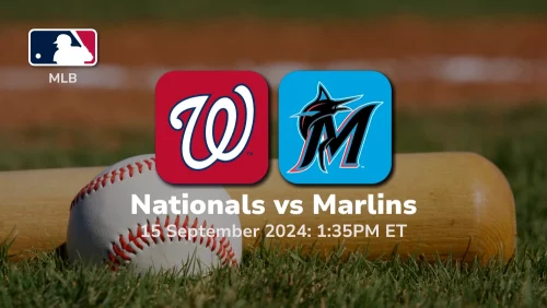 Washington Nationals vs Miami Marlins Prediction 9/15/24