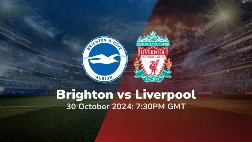 Brighton vs Liverpool – Carabao Cup Prediction & Betting Tips 30102024