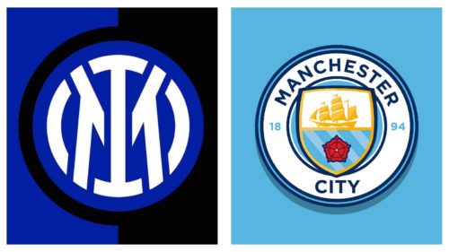 Inter Milan and Man City logo