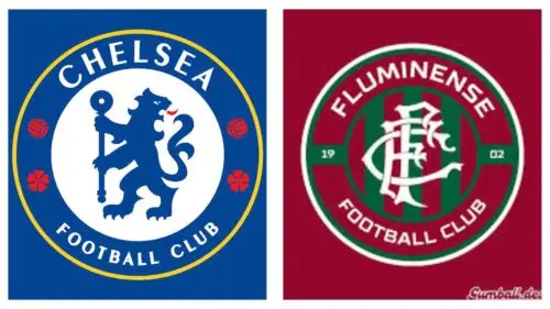 Chelsea and Fluminense badges
