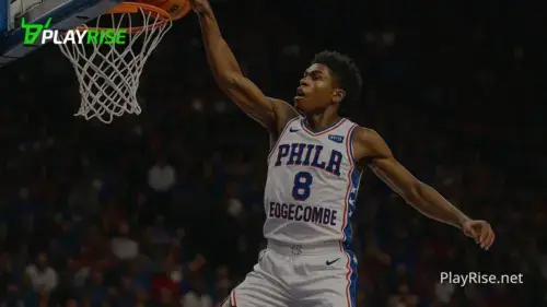 vj edgecombe shatters nba record playrise